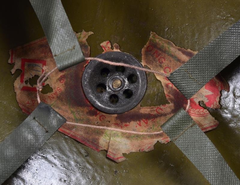 Vietnam War NVA Pith helmet — image 5