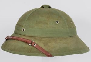 Vietnam War NVA Pith helmet