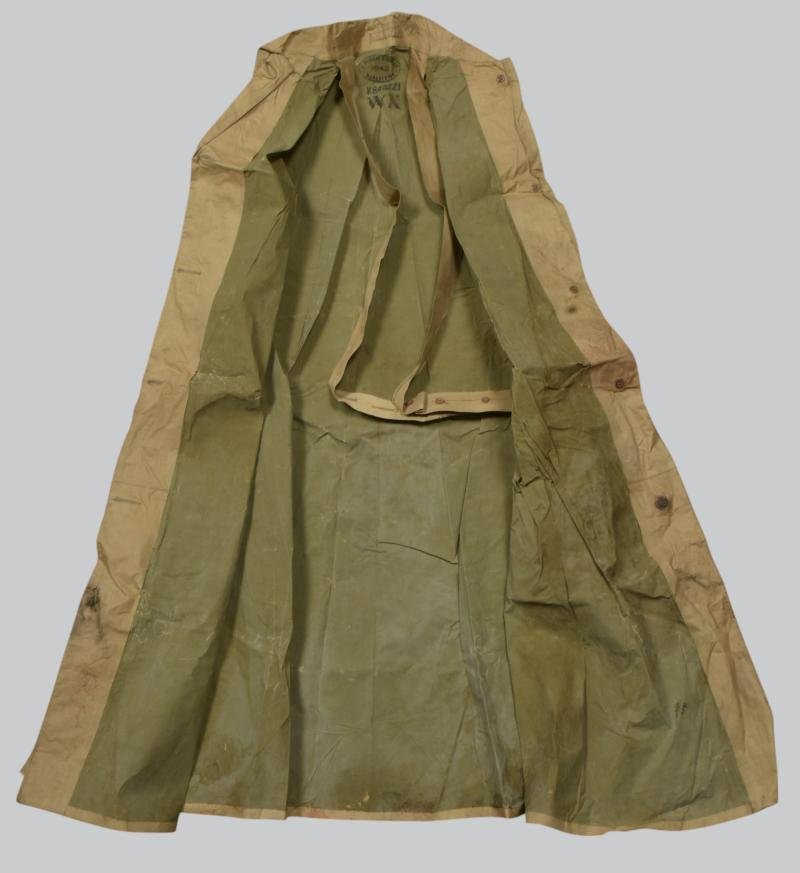 WW2 British Tropical Rain Cape dated 1942 . — image 2
