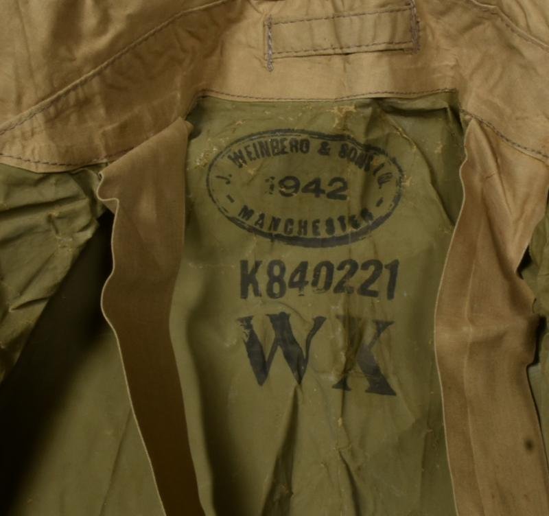 WW2 British Tropical Rain Cape dated 1942 . — image 4