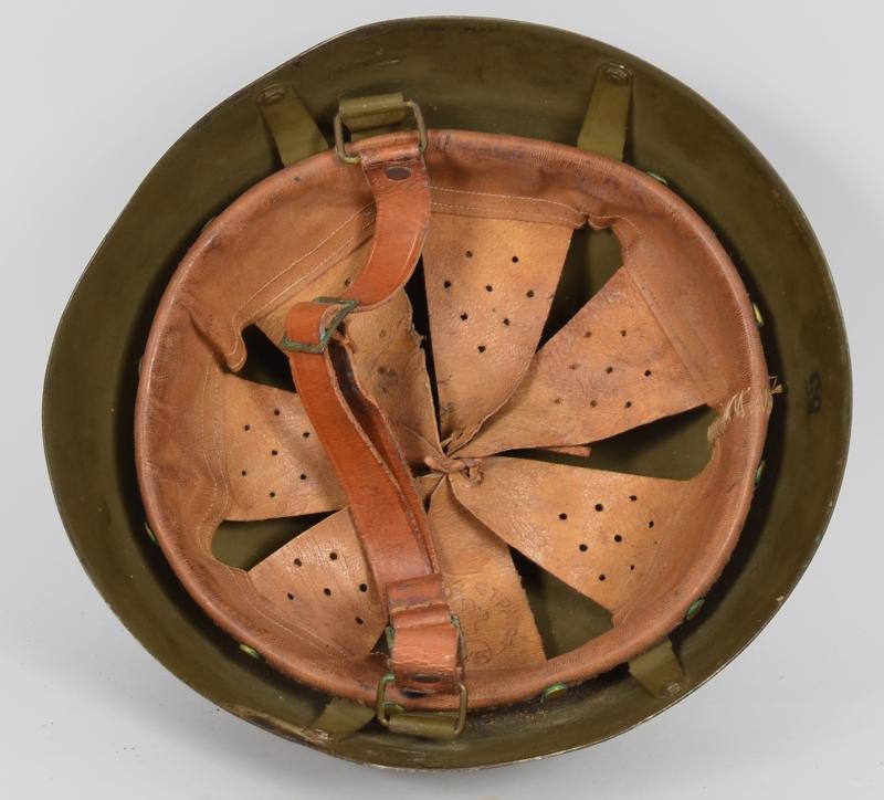 WW2 Greek M39 Helmet — image 5