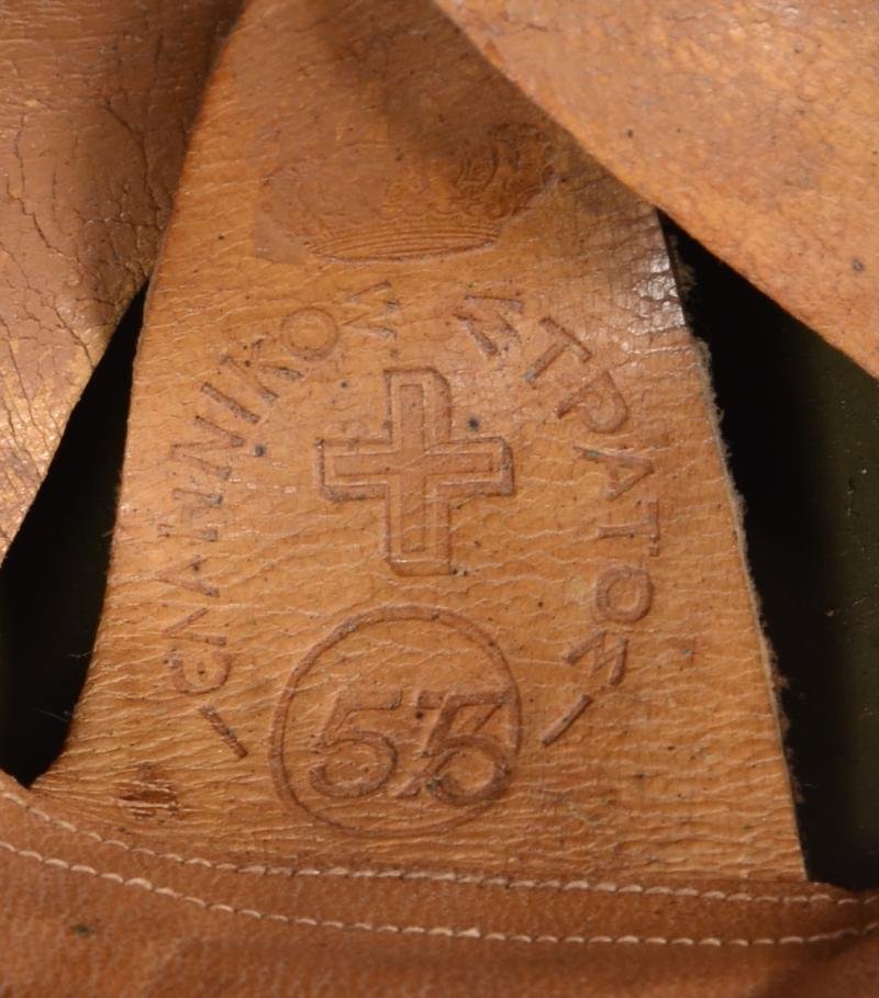 WW2 Greek M39 Helmet — image 6