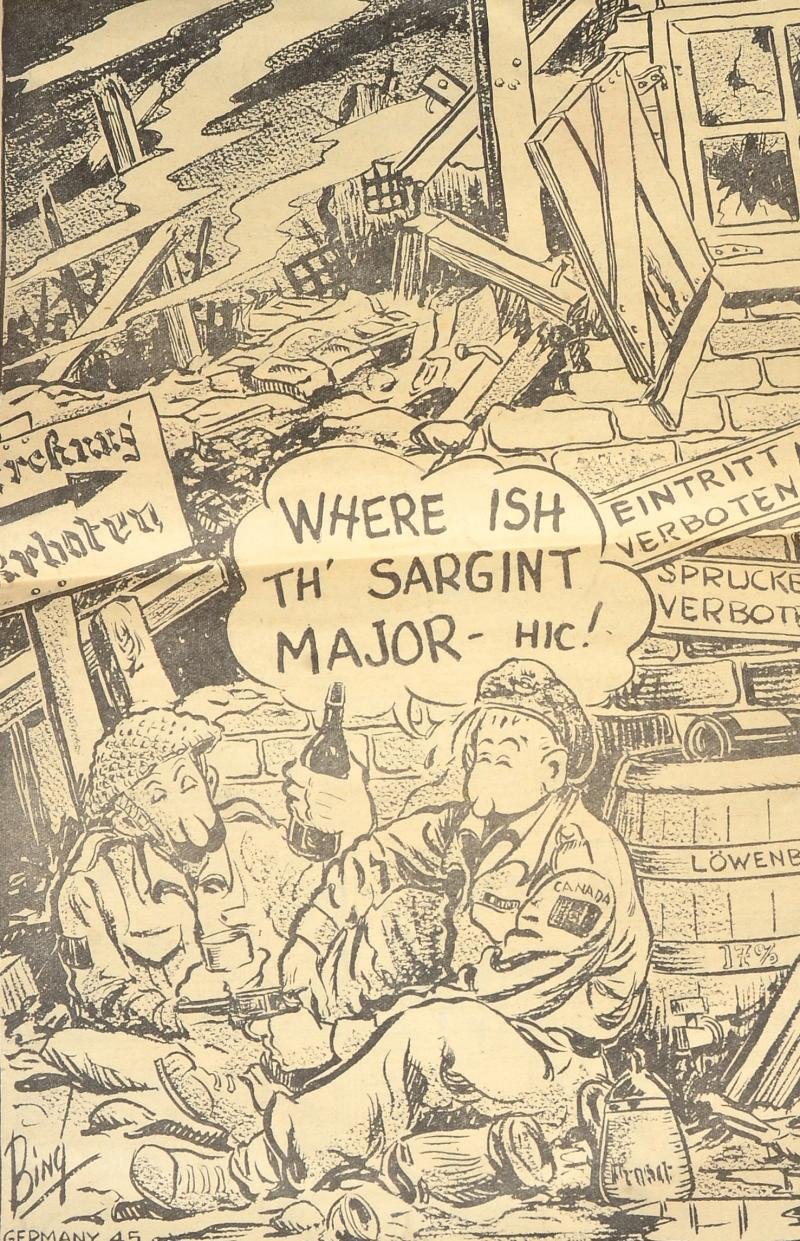 WW2 Canadian Period Paperwork & Newspaper — image 3