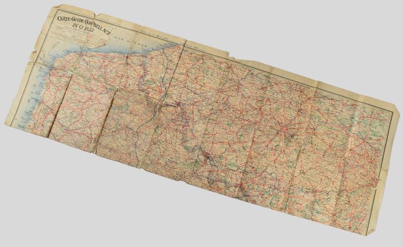 WW1 French Map from 1917 — image 2