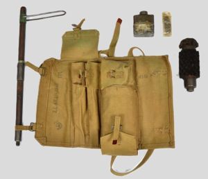 WW2 Canadian 2 inch Mortar Cleaning Kit