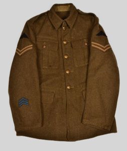 WW2 British '22 Pattern Tunic - Collector Badged To Resemble …