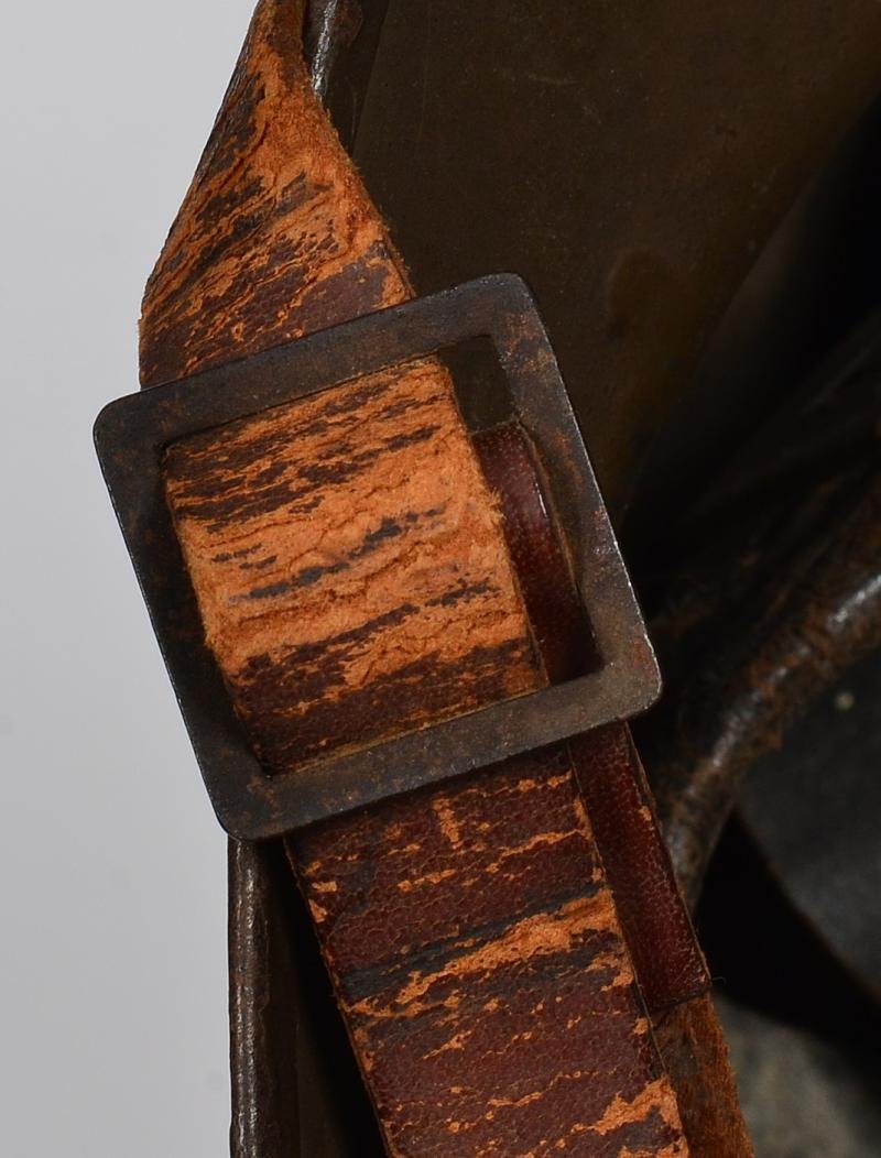 WW2 French 'Battle For France' M26 Adrian Engineers Steel Helmet — image 8