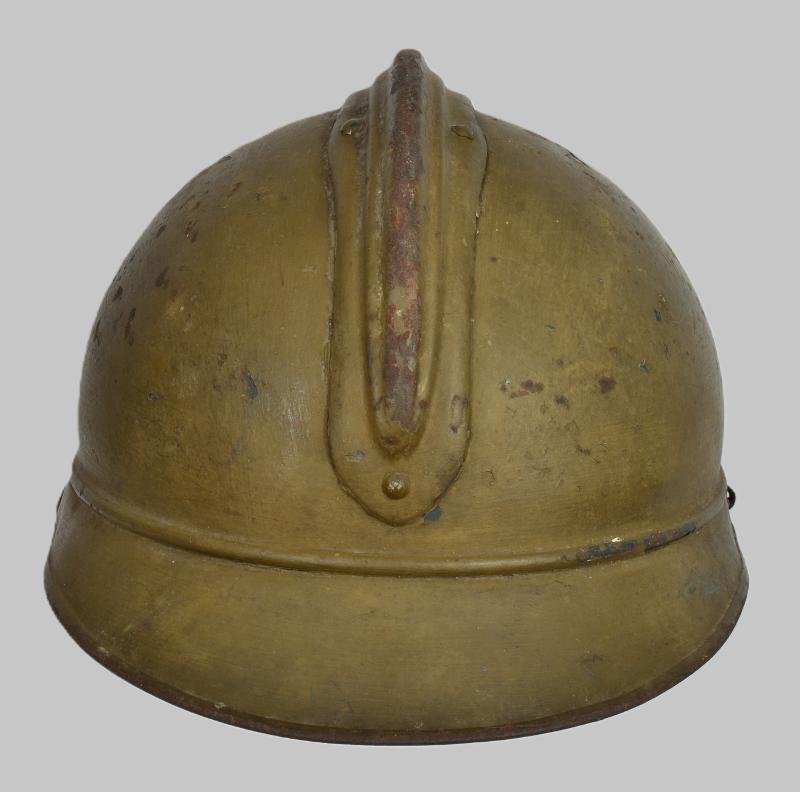 WW1 French M15 Zouve/Armee de Africa M15 Adrian Helmet — image 5