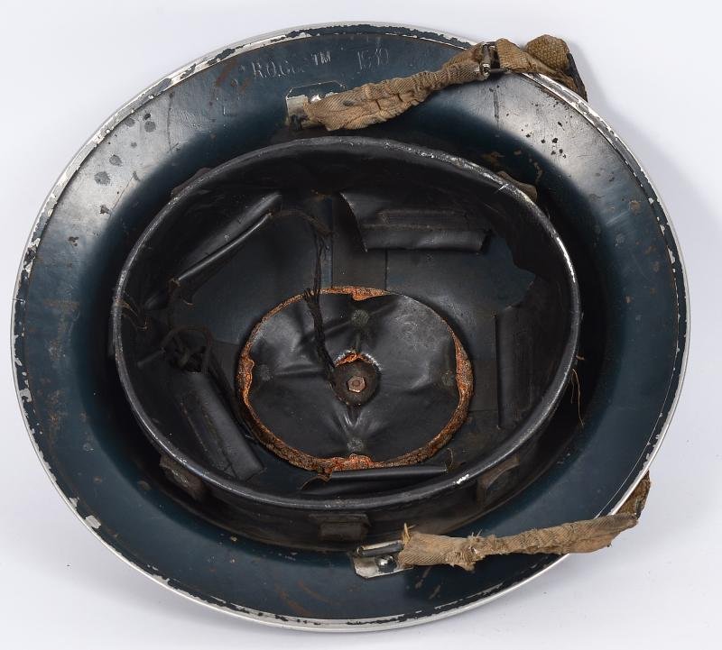 WW2 British MK2 Police Issue Steel Helmet & Police Manual/Ephemera — image 6