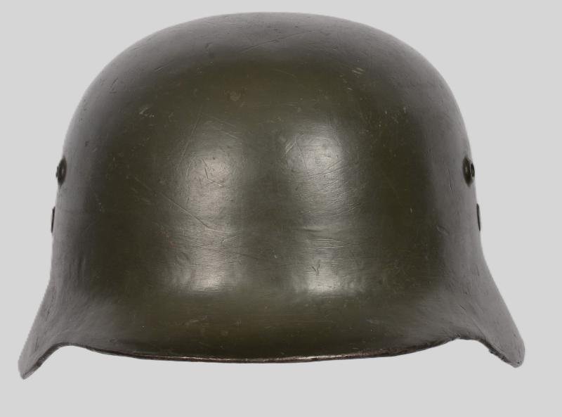 WW2 Hungarian M35-38 Pattern Steel Helmet — image 4