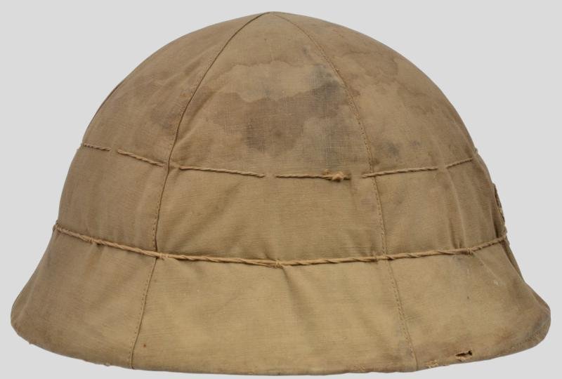 WW2 Japanese Army Type 90 Helmet and Cover — image 7