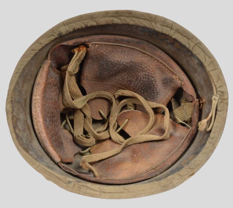 WW2 Japanese Army Type 90 Helmet and Cover — image 8