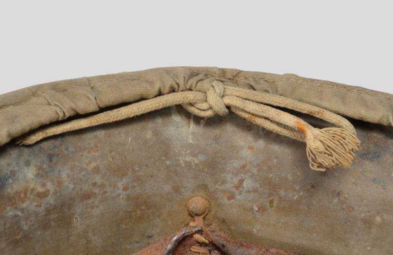 WW2 Japanese Army Type 90 Helmet and Cover — image 9