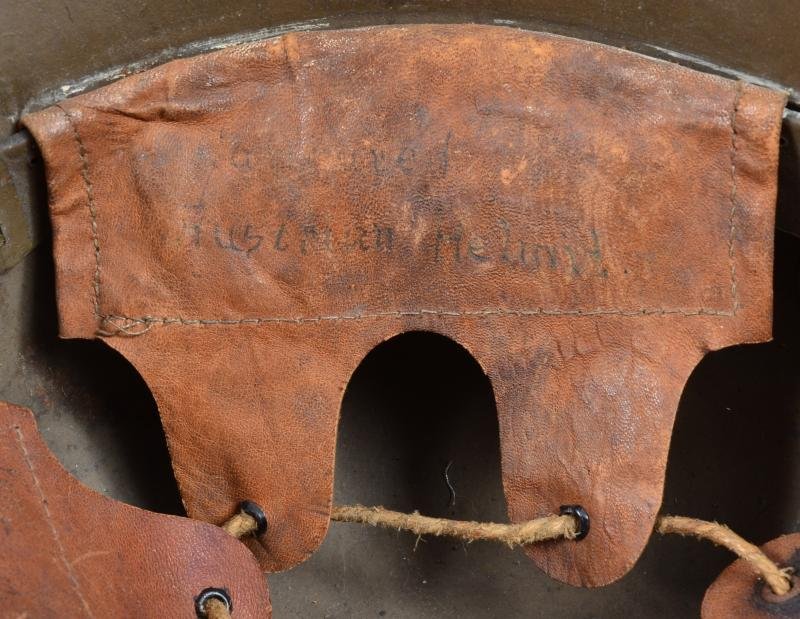 WW1 Austro-Hungarian German Made Steel Helmet — image 12