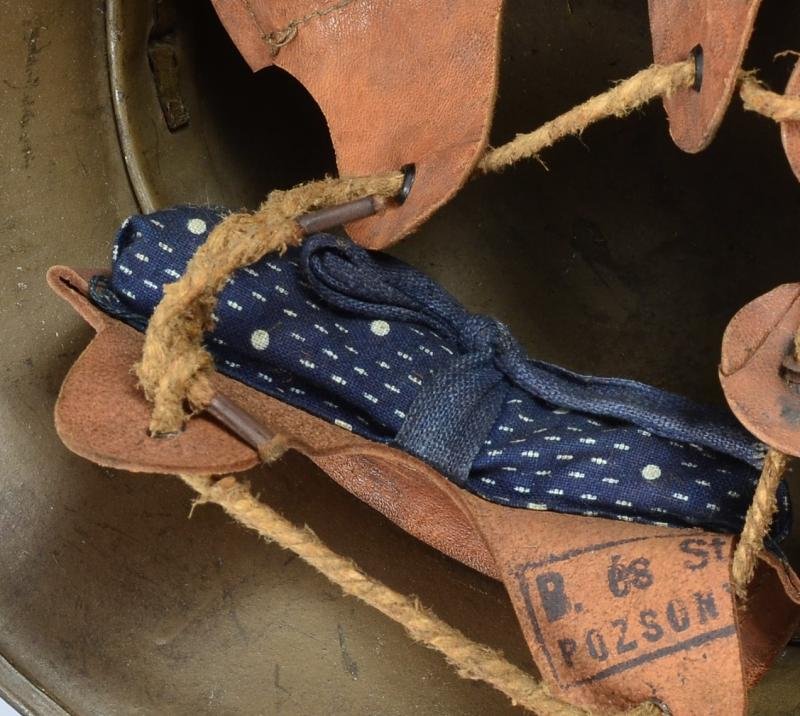 WW1 Austro-Hungarian German Made Steel Helmet — image 17