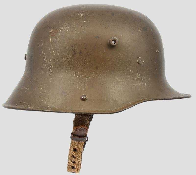 WW1 Austro-Hungarian German Made Steel Helmet — image 4