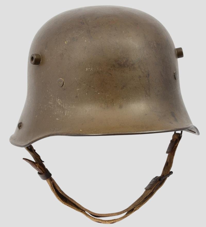 WW1 Austro-Hungarian German Made Steel Helmet — image 5