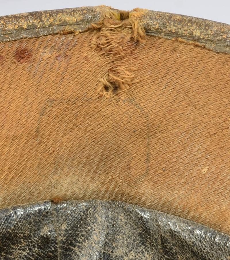 WW1 German Prussian Ersatz Cloth Covered Pickelhaube — image 10