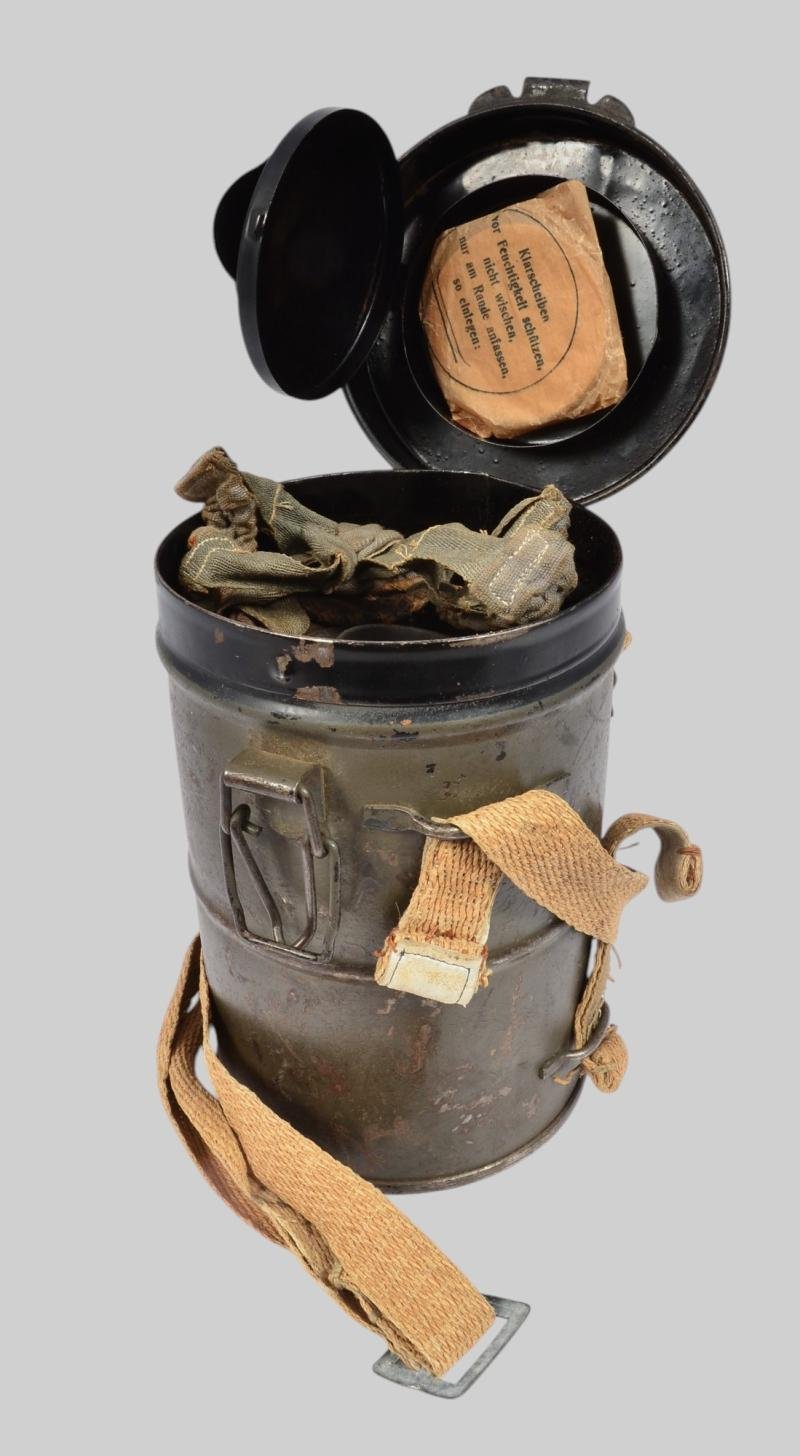 WW1 German Ledermaske / Gas Mask 1918 — image 5