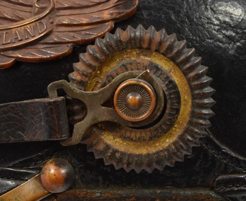 WW1 German Prussian Guard /Landsgendarmerie Pickelhaube — image 3