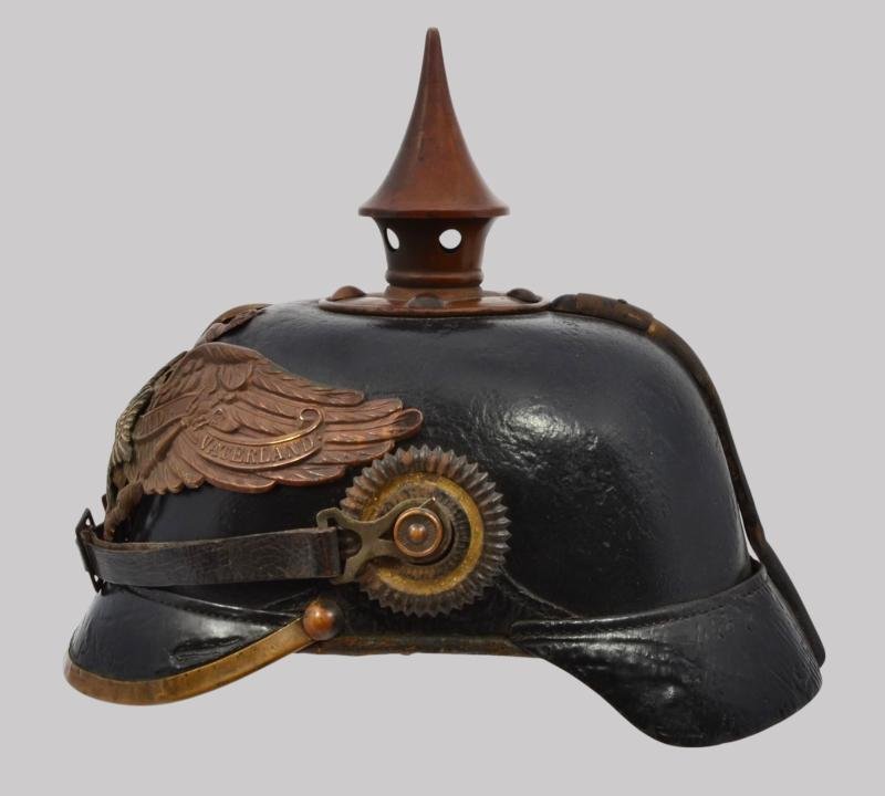 WW1 German Prussian Guard /Landsgendarmerie Pickelhaube — image 7