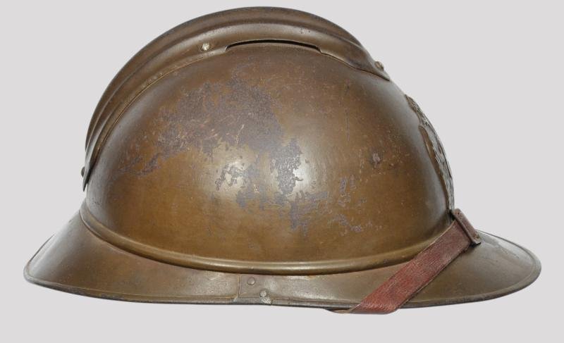 **Rare** WW1 Serbian Adrian Steel Helmet — image 3