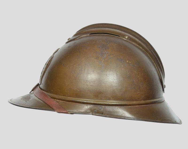 **Rare** WW1 Serbian Adrian Steel Helmet — image 5
