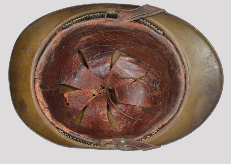 **Rare** WW1 Serbian Adrian Steel Helmet — image 6