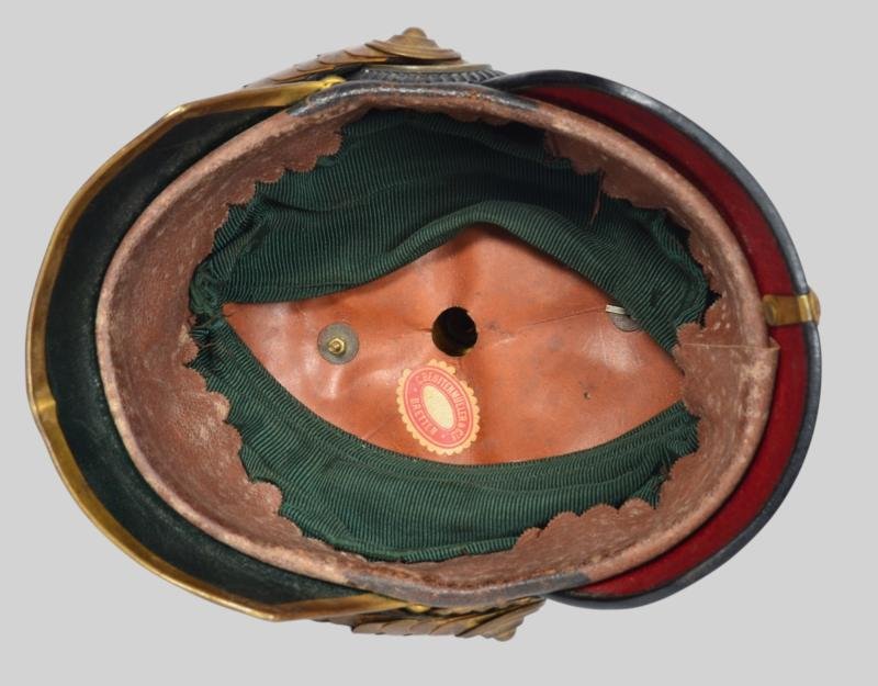 WW1 German Baden Mounted Artillery Officers Kugelhelme — image 10