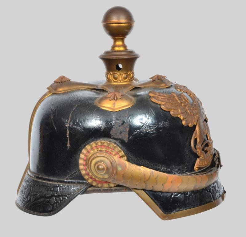 WW1 German Baden Mounted Artillery Officers Kugelhelme — image 6