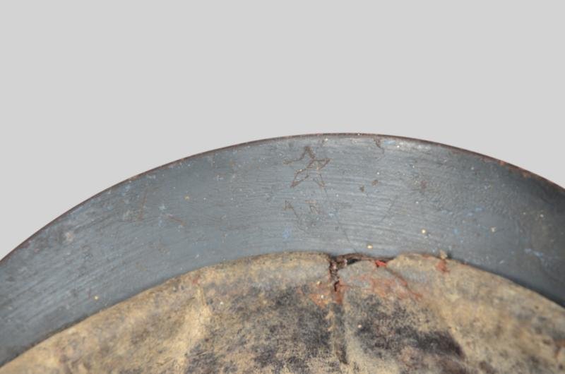 WW1 French Hussars Adrian Steel Helmet — image 11