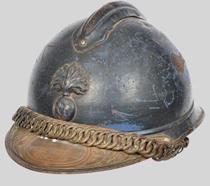 WW1 French Hussars Adrian Steel Helmet