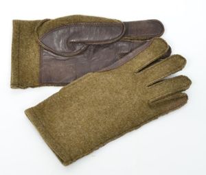 WW2 US Army Wool & Leather Combat Gloves