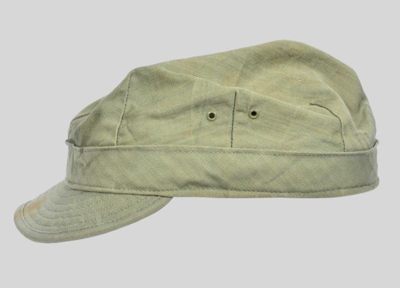 WW2 US Army HBT Combat / Fatigue Cap 1943 Label. — image 2