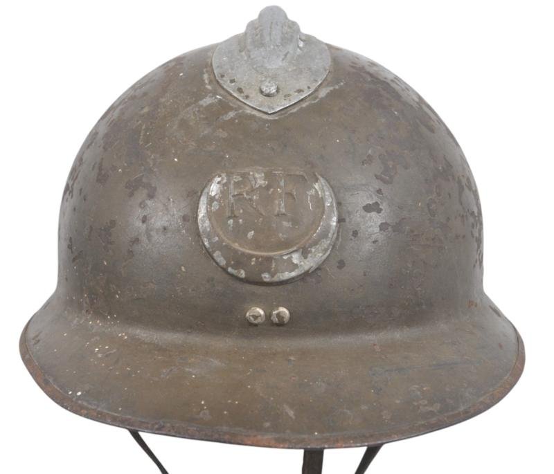 ***RARE*** WW2 French M26 'Zouve' Adrian Helmet — image 2