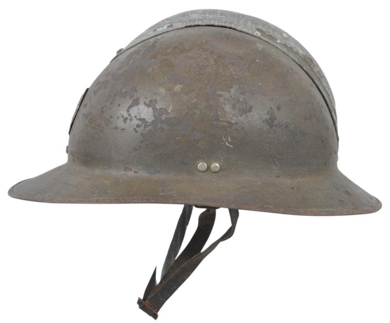 ***RARE*** WW2 French M26 'Zouve' Adrian Helmet — image 5