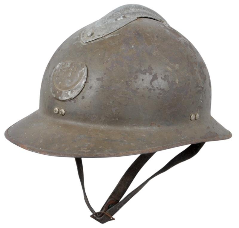 ***RARE*** WW2 French M26 'Zouve' Adrian Helmet — image 6
