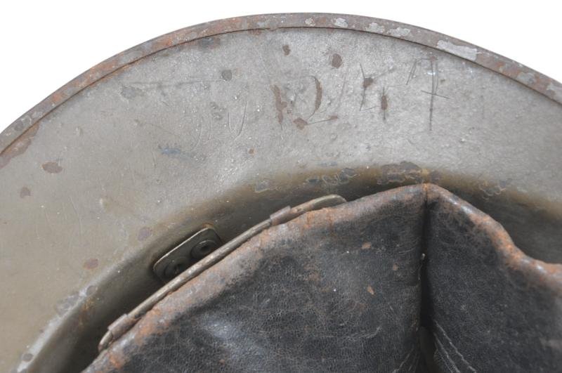 ***RARE*** WW2 French M26 'Zouve' Adrian Helmet — image 9