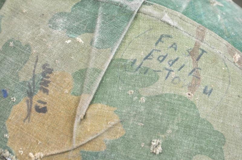 USMC Vietnam War Helmet With Graffiti & USMC Shirt From Same Man — image 17