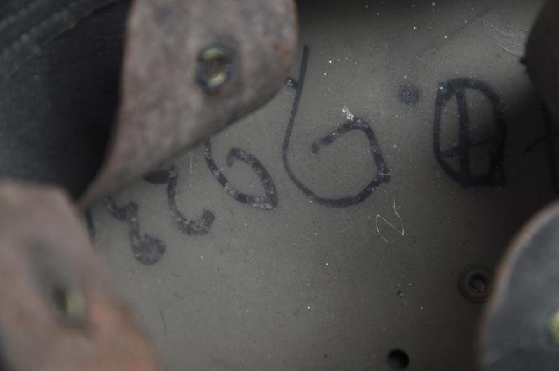 WW2 Belgian M31 Adrian Helmet — image 9