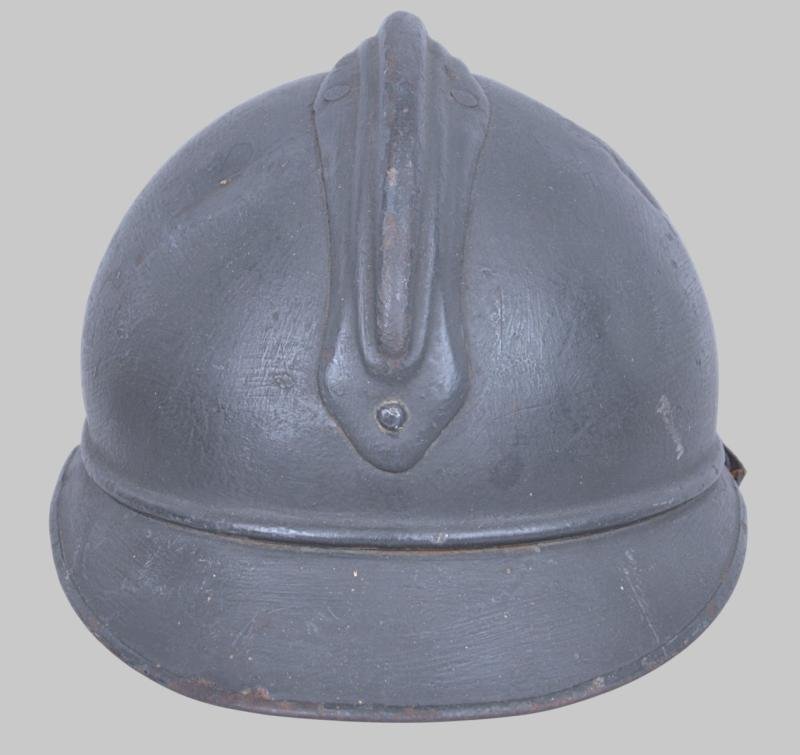 WW1 French Artillery Gunners M15 Adrian Helmet — image 3