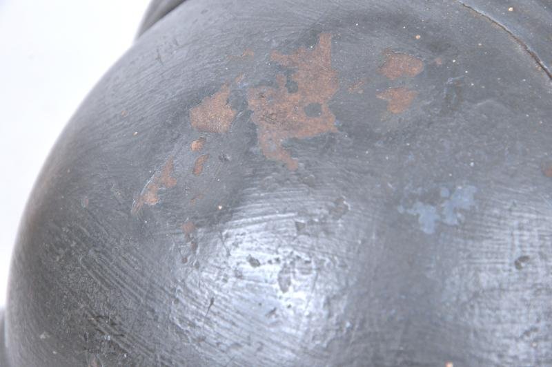 WW1 French Artillery Gunners M15 Adrian Helmet — image 9