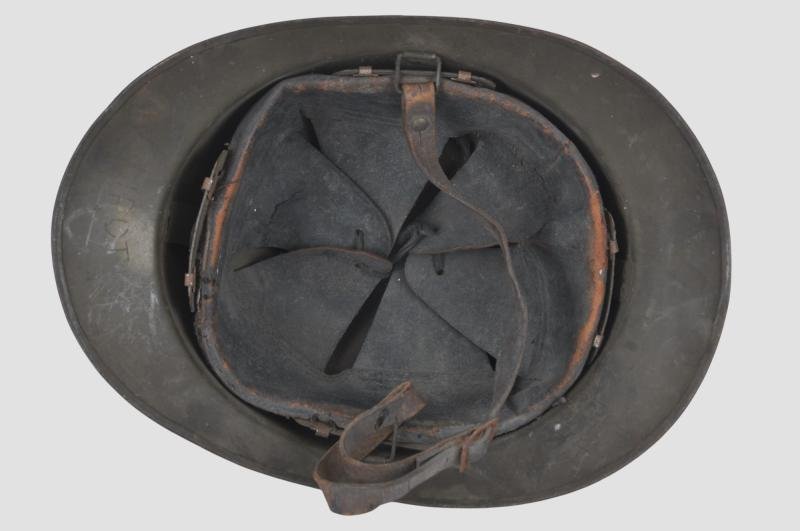 WW2 French 'Battle For France' M26 Adrian Infantry Helmet — image 9