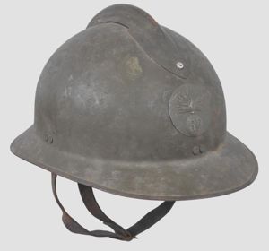 WW2 French 'Battle For France' M26 Adrian Infantry Helmet