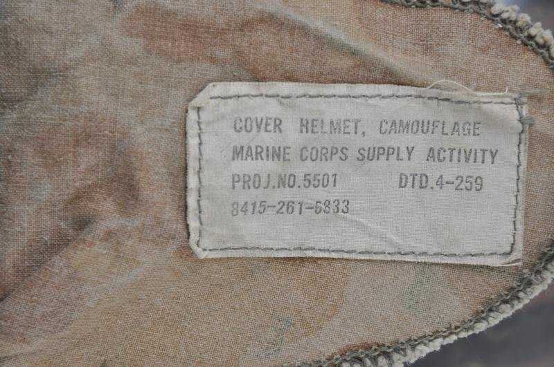 USMC Vietnam War M1 Combat Helmet — image 12