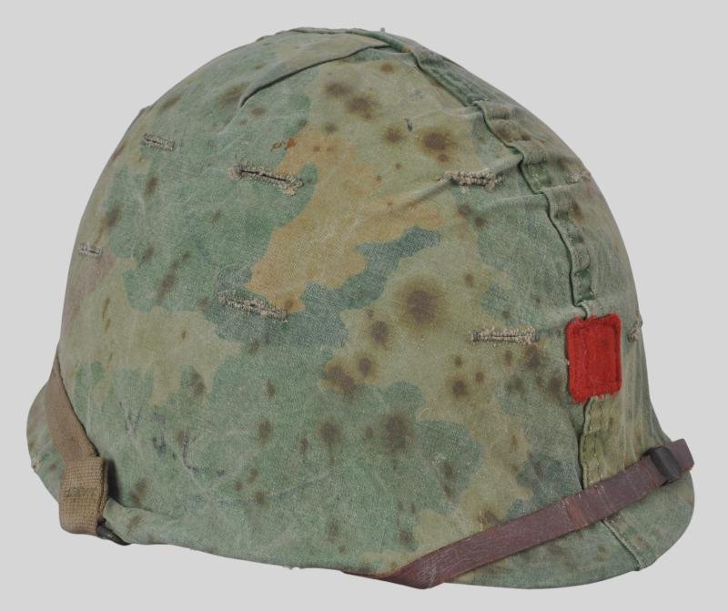 USMC Vietnam War M1 Combat Helmet — image 3