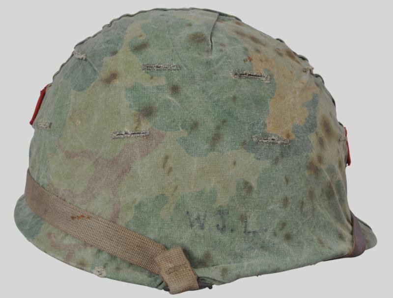 USMC Vietnam War M1 Combat Helmet — image 4