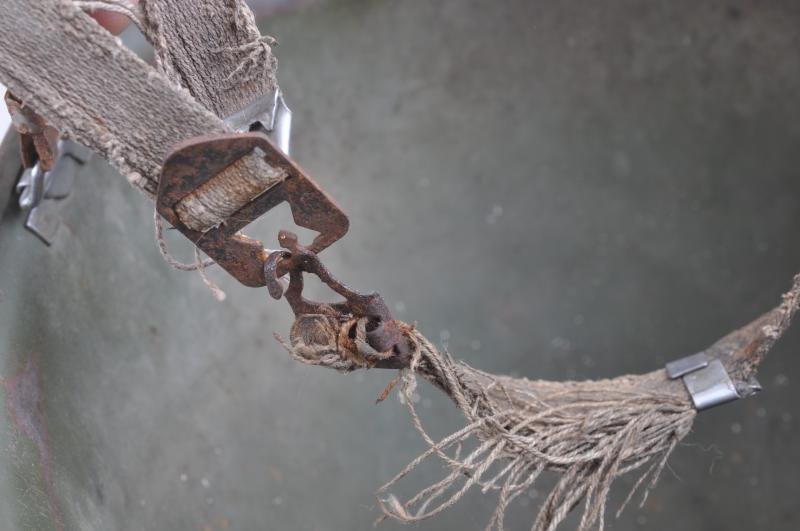 Falklands War 1982 Argentinian Battle Damaged Helmet Shell — image 11