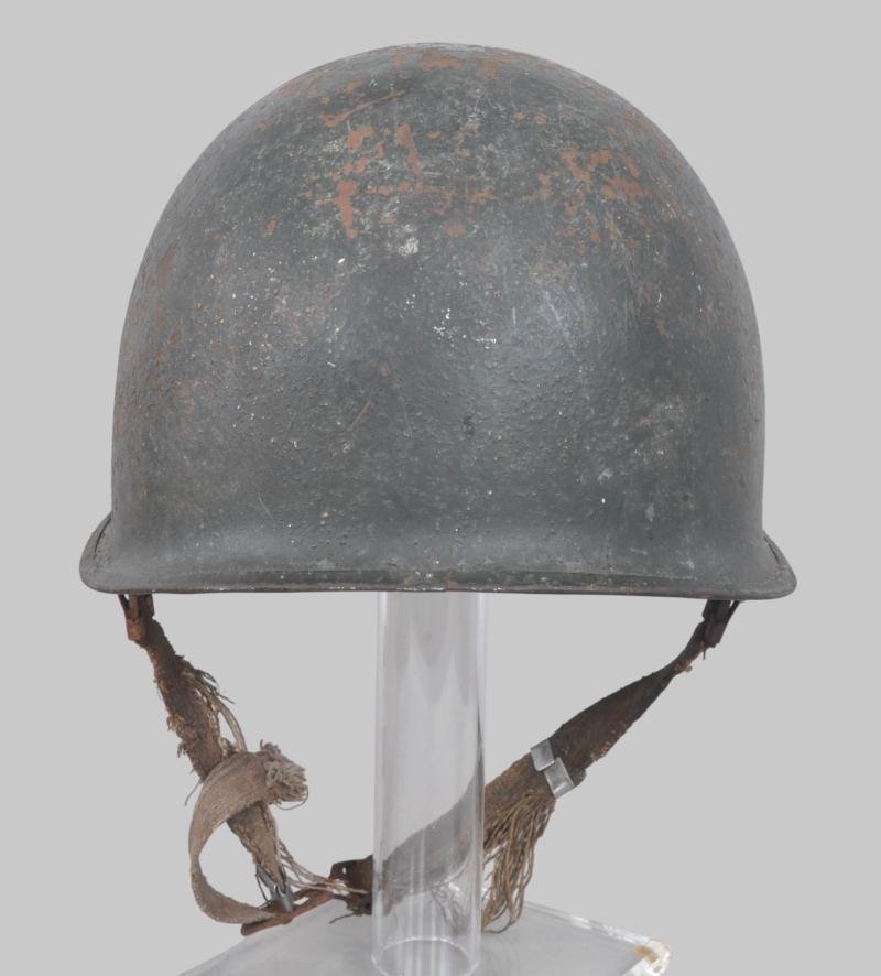 Falklands War 1982 Argentinian Battle Damaged Helmet Shell — image 3