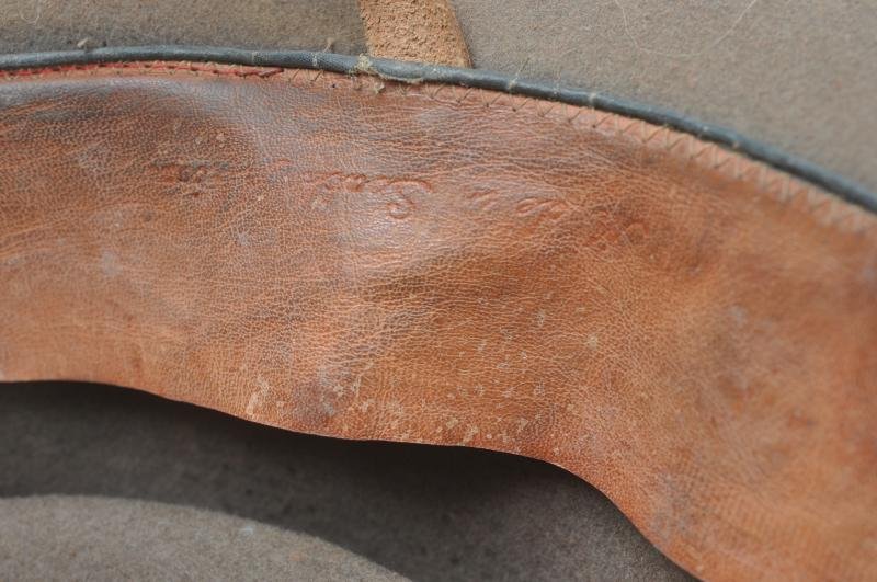 WW2 British Royal Artillery Slouch Hat - West African Rifles Interest — image 11